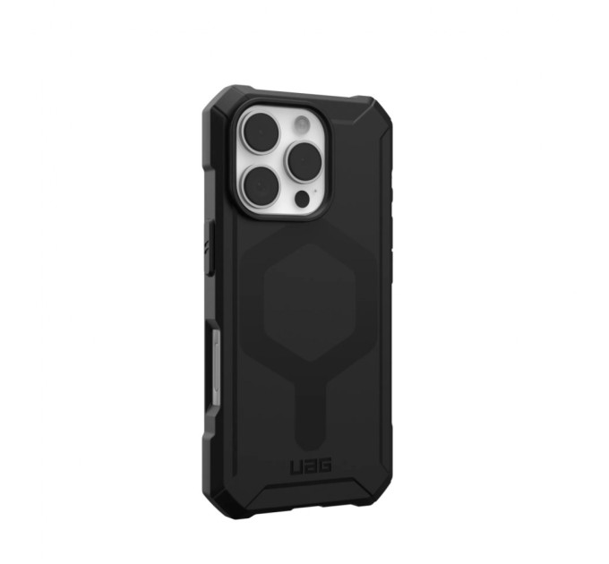 Чохол до мобільного телефона UAG iPhone 16 Pro Essential Armor Magsafe Black (114448114040)