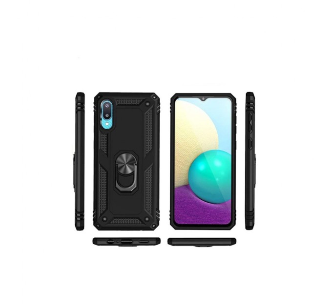 Чохол до мобільного телефона BeCover Military Samsung Galaxy A02 SM-A022 / M02 SM-M022 Black (706640)