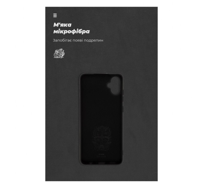 Чохол до мобільного телефона Armorstandart ICON Case Samsung A05 (A055) Black (ARM71801)