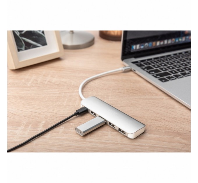 Концентратор Digitus USB Type-C, 4xUSB 3.0 (DA-70242-1)