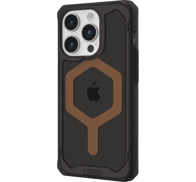 Чохол до мобільного телефона UAG Apple Iphone 15 Pro Plyo Magsafe Black/Bronze (114286114085)