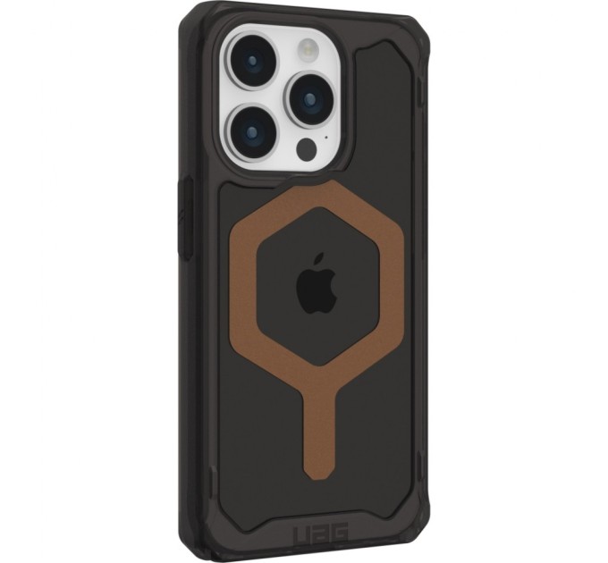 Чохол до мобільного телефона UAG Apple Iphone 15 Pro Plyo Magsafe Black/Bronze (114286114085)