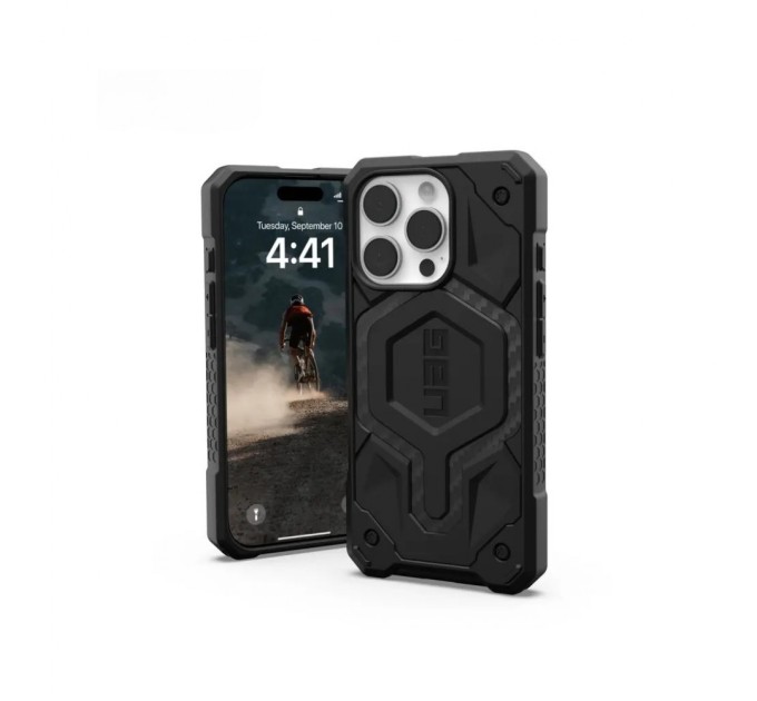 Чохол до мобільного телефона UAG iPhone 16 Pro Monarch Carbon Fiber (114460114242)