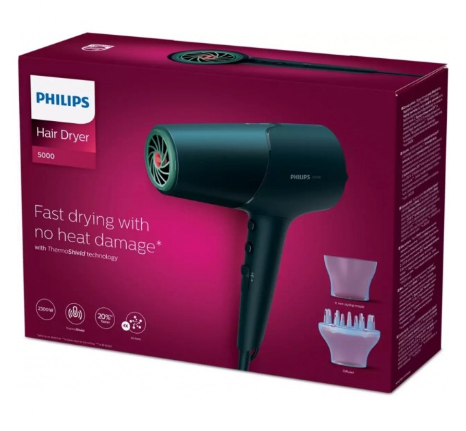 Фен Philips BHD512/00