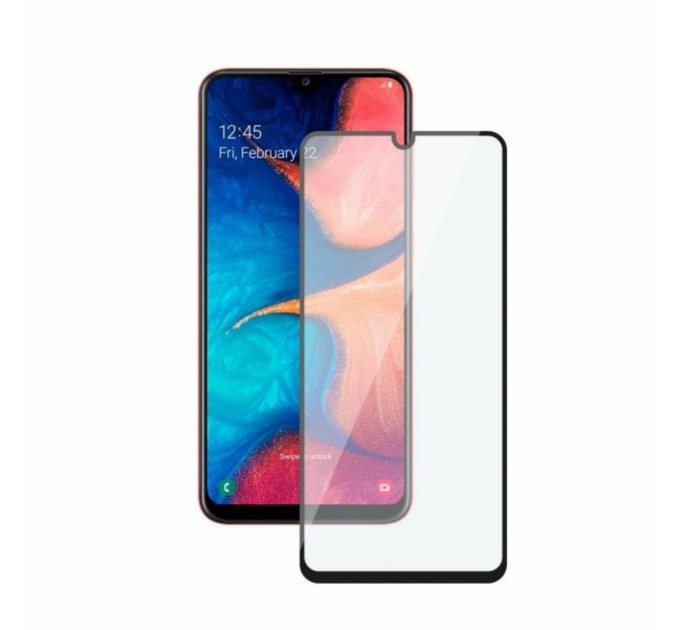 Скло захисне MakeFuture Samsung A20s Full Cover Full Glue (MGF-SA20S)