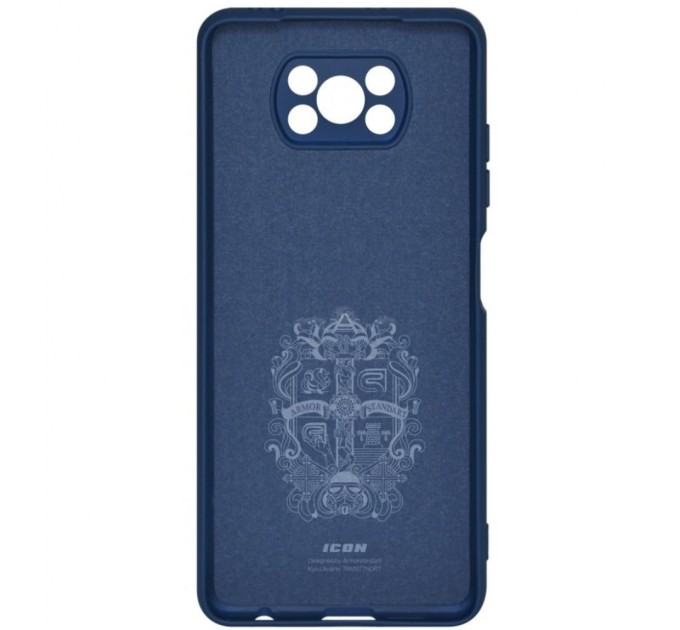 Чохол до мобільного телефона Armorstandart ICON Case for Xiaomi Poco X3/Poco X3 Pro Dark Blue (ARM58585)