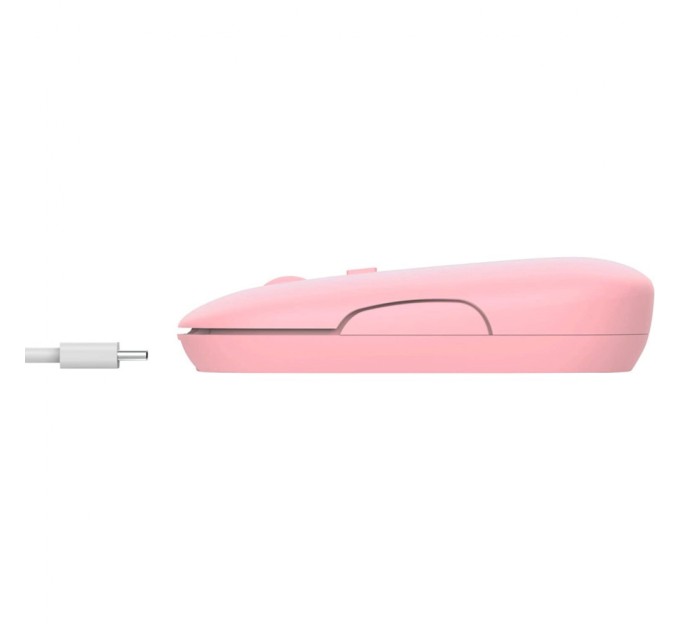 Мышка Trust Puck Wireless/Bluetooth Silent Pink (24125)