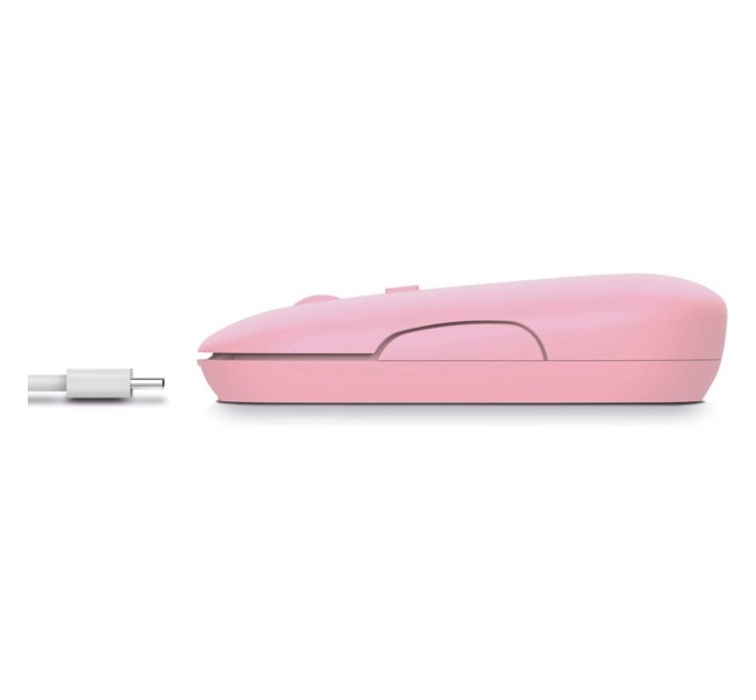 Мышка Trust Puck Wireless/Bluetooth Silent Pink (24125)