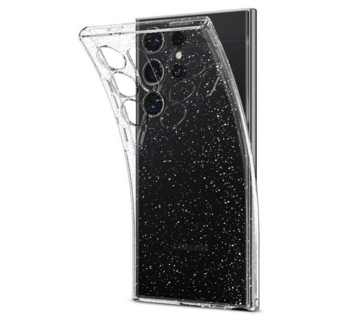 Чохол до мобільного телефона Spigen Samsung Galaxy S24 Ultra Liquid Crystal Glitter Crystal Quartz (ACS07285)