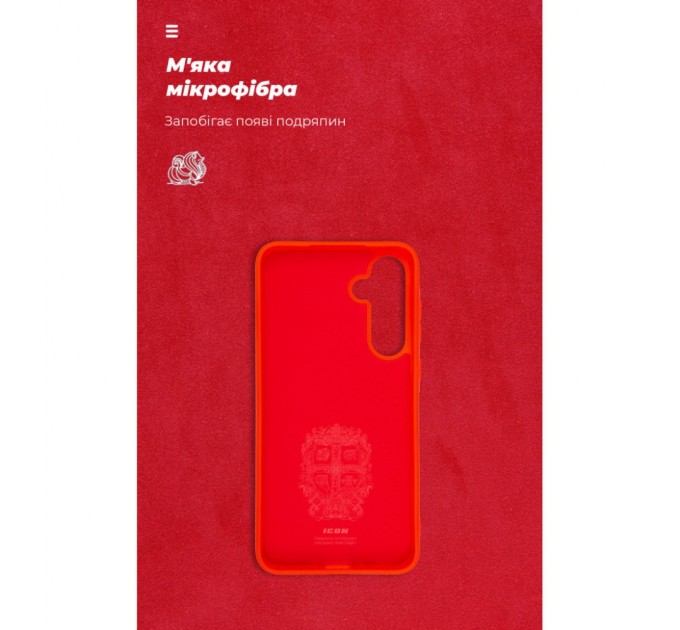 Чохол до мобільного телефона Armorstandart ICON Case Samsung A35 5G (A356) Red (ARM74321)