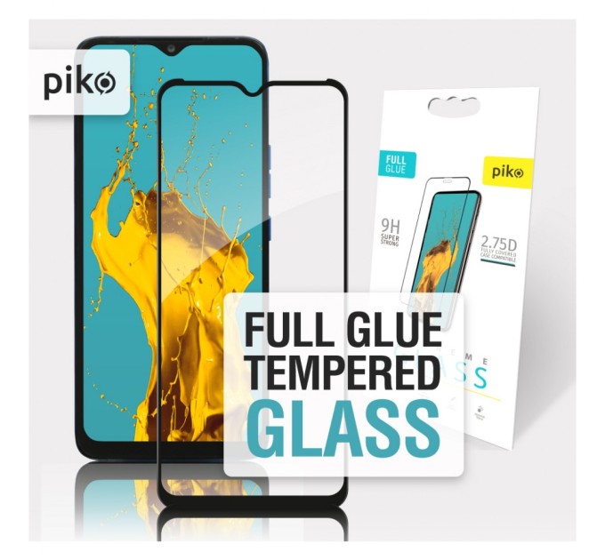 Стекло защитное Piko Full Glue Tecno Pop 5 LTE (1283126535383)