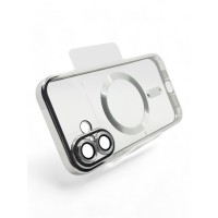 Чохол до мобільного телефона BeCover TPU Chrome Case (MagSafe) для Apple iPhone 16 Plus Silver (712078)