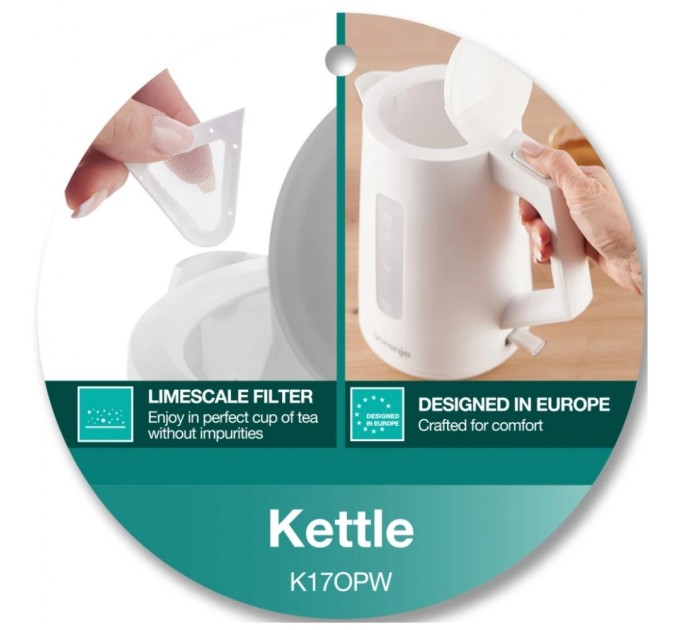 Електрочайник Gorenje K17OPW