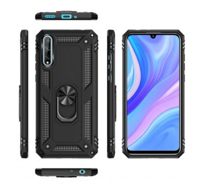 Чохол до мобільного телефона BeCover Military Huawei P Smart S / Y8p Black (705560)