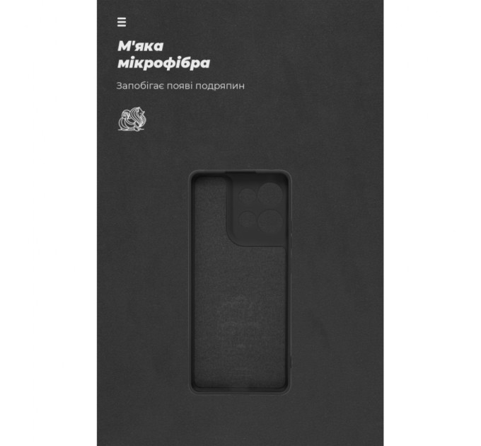 Чохол до мобільного телефона Armorstandart ICON Motorola G75 5G Camera cover Black (ARM81621)