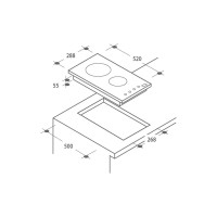 Варочна поверхня Candy CDH 30