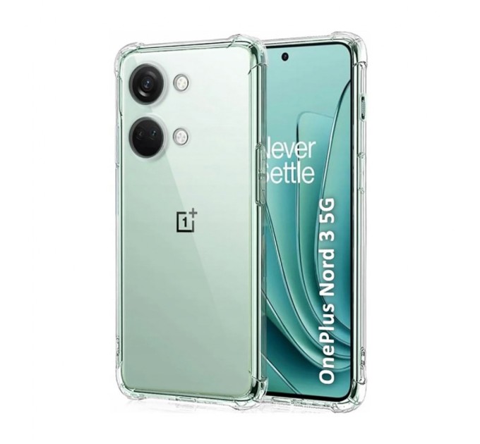 Чохол до мобільного телефона BeCover Anti-Shock OnePlus Nord 3 5G Clear (710620)