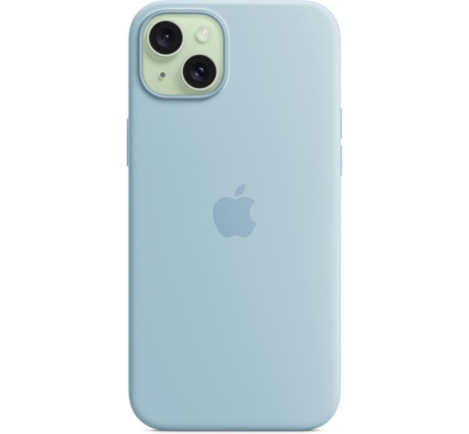Чохол до мобільного телефона Apple iPhone 15 Plus Silicone Case with MagSafe - Light Blue,Model A3124 (MWNH3ZM/A)