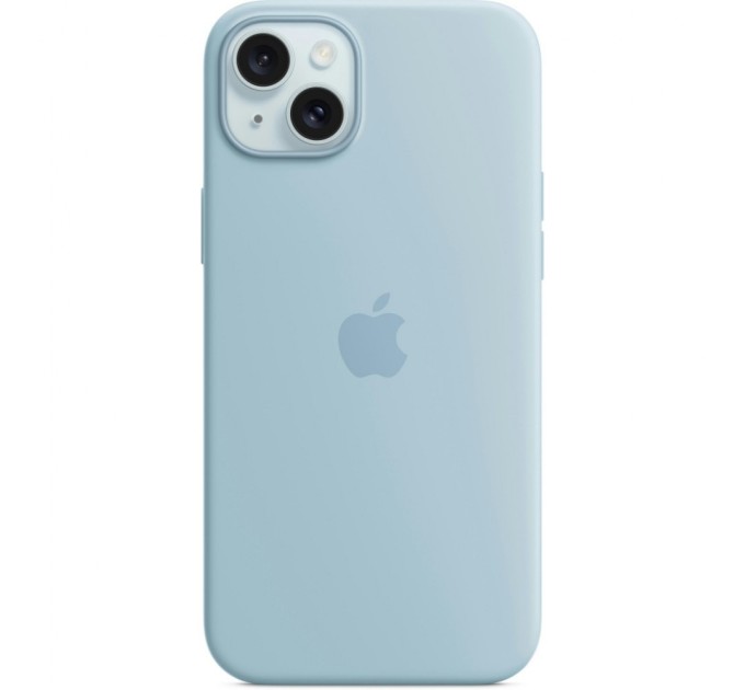 Чохол до мобільного телефона Apple iPhone 15 Plus Silicone Case with MagSafe - Light Blue,Model A3124 (MWNH3ZM/A)