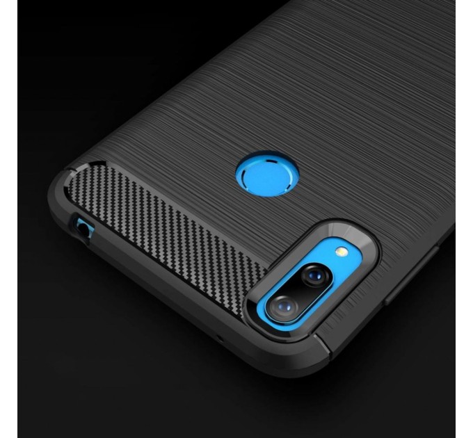 Чехол для моб. телефона Laudtec для Huawei Y7 2019 Carbon Fiber (Black) (LT-HY72019B)