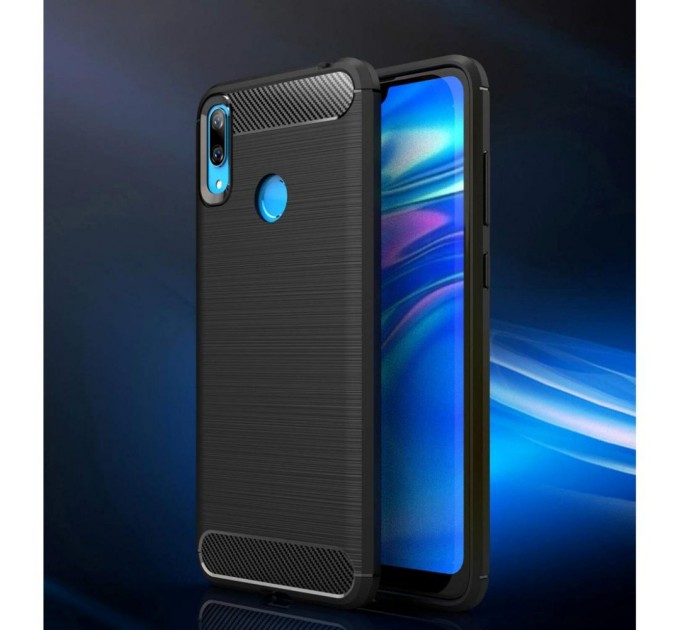 Чохол до моб. телефона Laudtec для Huawei Y7 2019 Carbon Fiber (Black) (LT-HY72019B)