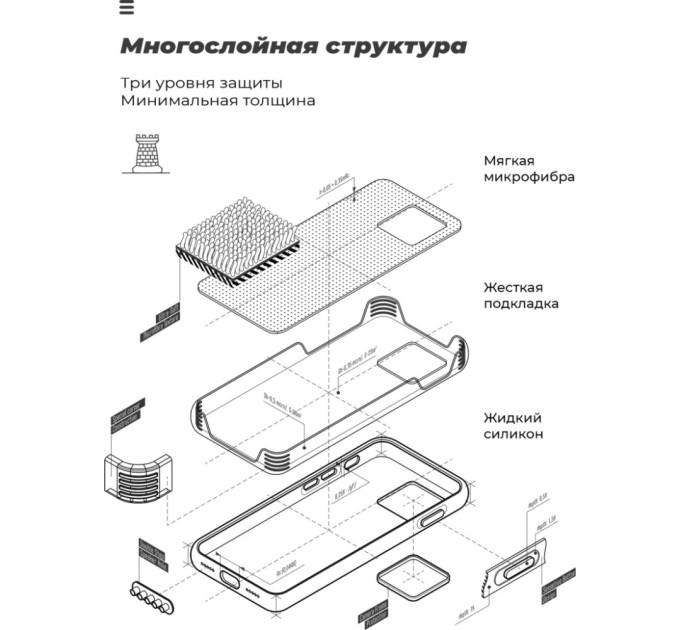 Чехол для мобильного телефона Armorstandart ICON Case OPPO A15/15S Camera cover Yellow (ARM58543)