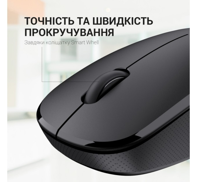 Мишка OfficePro M183 Wireless Black (M183)