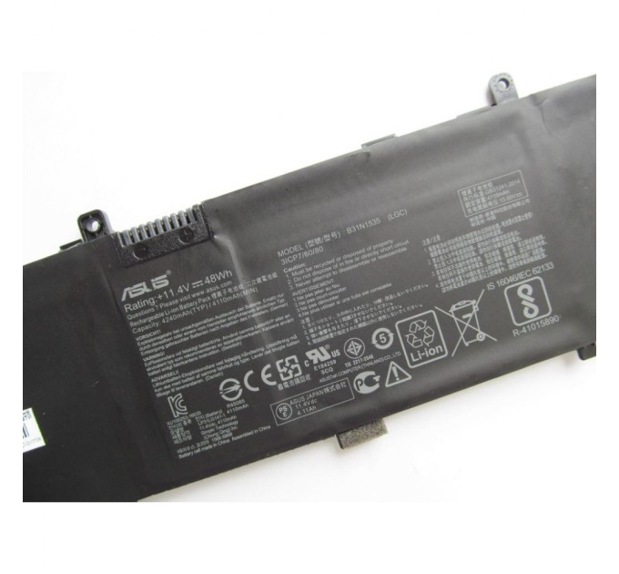 Акумулятор до ноутбука ASUS UX310 B31N1535, 4240mAh (48Wh), 3cell, 11.4V, Li-ion (A47191)