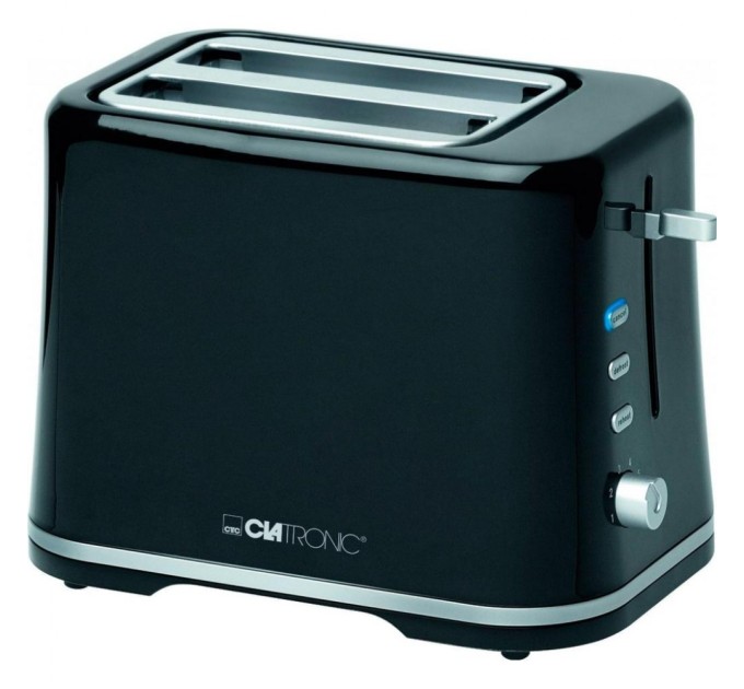 Тостер Clatronic TA 3554 black-silver