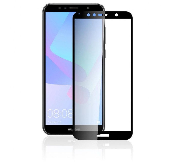 Скло захисне Vinga для Huawei Y7 Prime 2018 (Black) (VTPGS-Y7P2018)