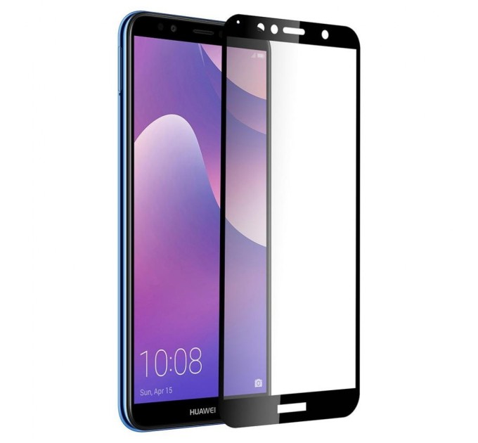 Скло захисне Vinga для Huawei Y7 Prime 2018 (Black) (VTPGS-Y7P2018)