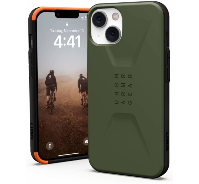 Чохол до мобільного телефона UAG Apple iPhone 14 Civilian, Olive (114040117272)