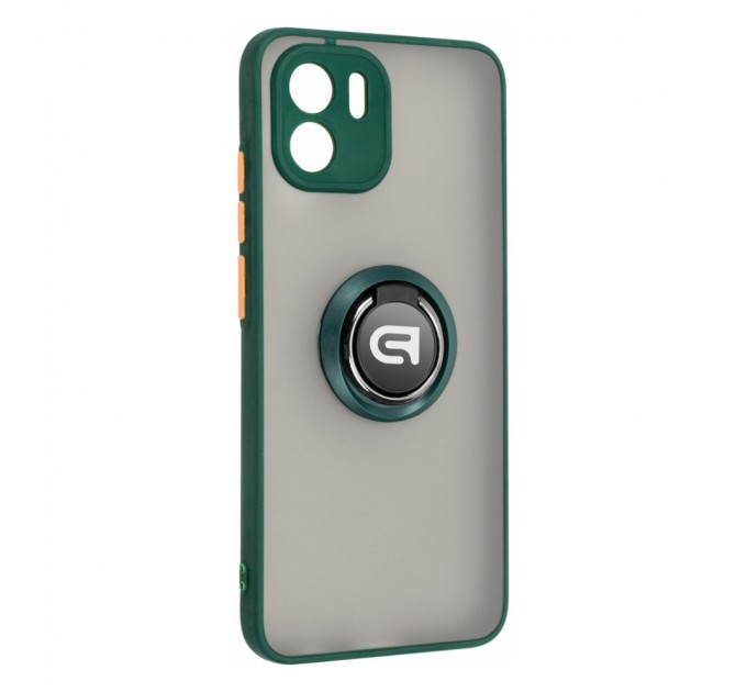 Чохол до мобільного телефона Armorstandart Frosted Matte Ring Xiaomi Redmi A2 Dark Green (ARM68375)