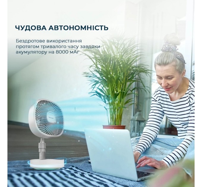 Вентилятор Cecotec EnergySilence 1000 FoldAir Portable (CCTC-08361)