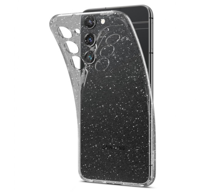 Чехол для моб. телефона Spigen Samsung Galaxy S23 Liquid Crystal Glitter, Crystal Quartz (ACS05710)