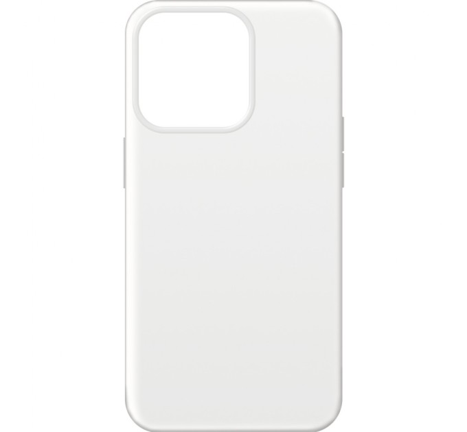 Чохол до мобільного телефона MAKE Apple iPhone 15 Pro Max Silicone White (MCL-AI15PMWH)