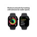 Смарт-годинник Apple Watch Series 10 GPS 46mm Jet Black Aluminium Case with Black Sport Band - S/M (MWWP3QH/A)