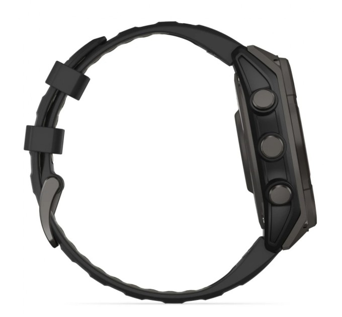 Смарт-годинник Garmin fenix 8 47mm,Saph Solar,CrbnGry Ti/Blk,Blk/PblGryBnd (010-02906-11)