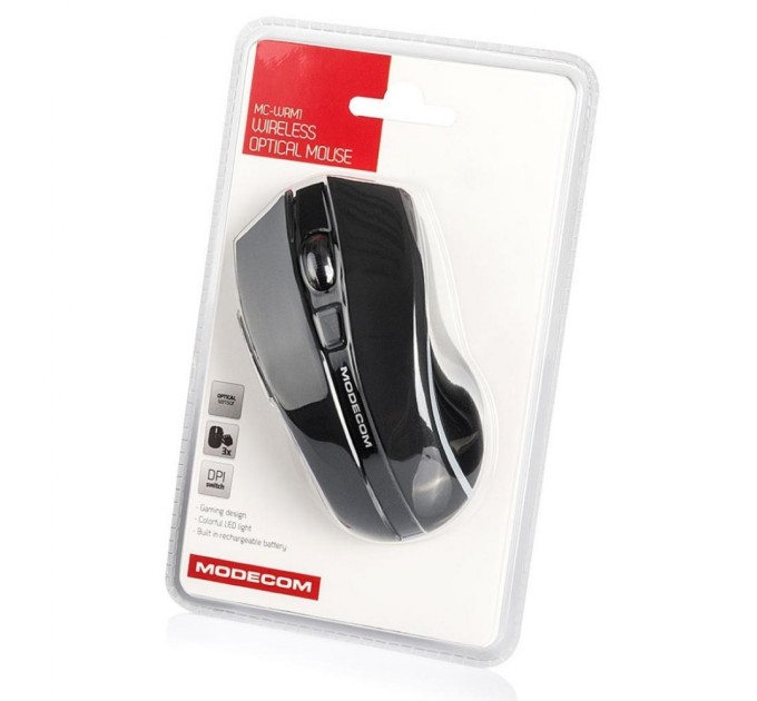 Мишка Modecom MC-WRM1 Wireless Black (M-MC-WRM1-100)