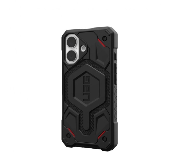 Чохол до мобільного телефона UAG iPhone 16 Monarch Pro Magsafe Kevlar Black (114458113940)