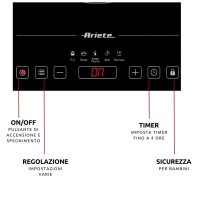 Настільна плита Ariete 1997 (00C199700AR0)
