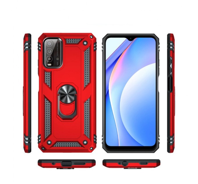 Чохол до мобільного телефона BeCover Military Xiaomi Redmi 9T / Poco M3 Red (706648)