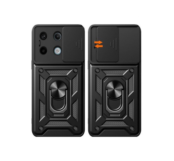 Чохол до мобільного телефона BeCover Military Poco X6 Black (711006)