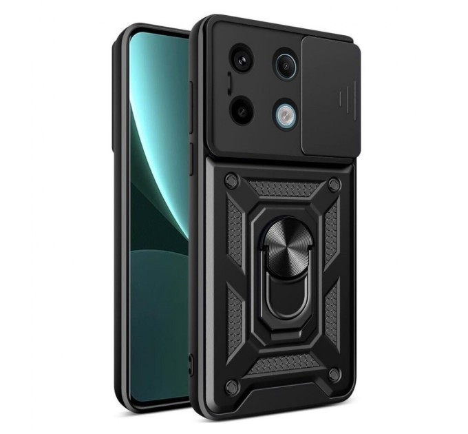 Чохол до мобільного телефона BeCover Military Poco X6 Black (711006)