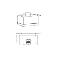 Витяжка кухонна Hansa OMP6553WGH