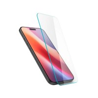 Скло захисне Spigen iPhone 16 Plus/15 Plus Glas tR SLIM HD (1 Pack) (AGL06890)