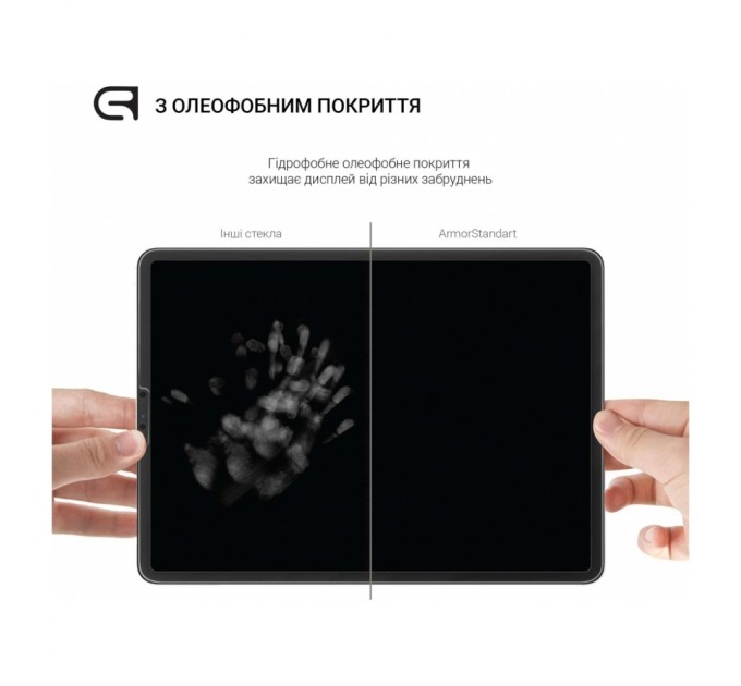 Скло захисне Armorstandart Glass.CR Samsung Galaxy Tab S9 (SM-X710/X716B/X718U) Clear (ARM69745)