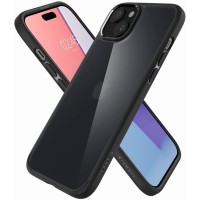 Чохол до мобільного телефона Spigen Apple iPhone 15 Ultra Hybrid Frost Black (ACS06797)