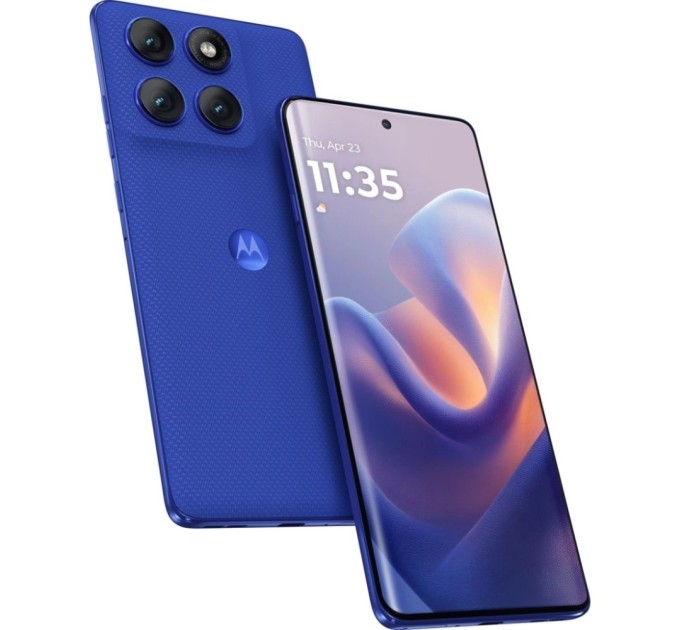 Мобільний телефон Motorola Edge 60 Pro 12/512GB Dazzling Blue (PB7X0069RS)