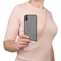 Чохол до мобільного телефона BeCover Glitter Apple iPhone Xs Max Silver (703649) (703649)